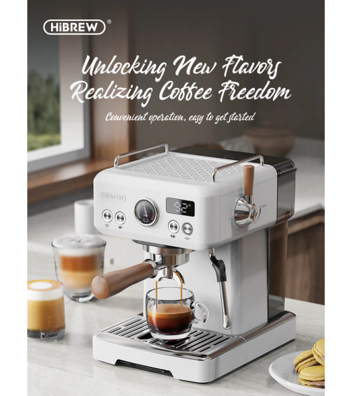 HiBREW Semi Automatic Espresso Coffee Machine H10 PLUS