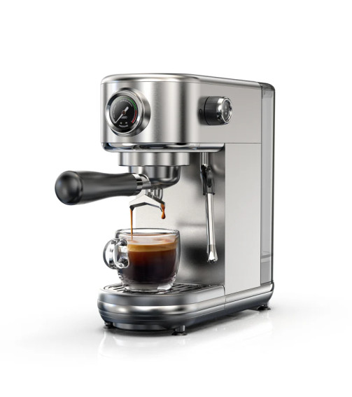 ماكينة صنع قهوة الإسبريسو HiBREW 20Bar Semi Automatic
