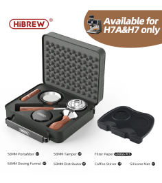 HiBREW H7A & H7 58mm Bottomless Powder Handle Portafilter